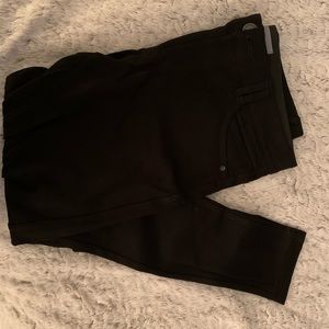 Black skinny stretchy pants